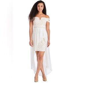 Morgan & Co. Tegan High Low Dress